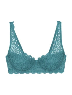 Triumph Amourette WHP Half Cup Bra - Quiet Turquoise -FREYA Shop braforme triumph amourette 10209584 1597 c