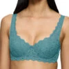 Triumph Amourette WHP Half Cup Bra - Quiet Turquoise -FREYA Shop braforme triumph amourette 10209584 1597 f