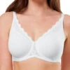 Triumph Amourette W01 Minimizer Bra - White -FREYA Shop braforme triumph amourette 10210670 0003 f