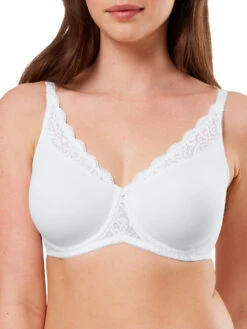 Triumph Amourette W01 Minimizer Bra - White