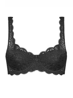 Triumph Amourette 300 WHP Half Cup Bra - Black -FREYA Shop braforme triumph amourette 300 whp bra 10166798 0004 p