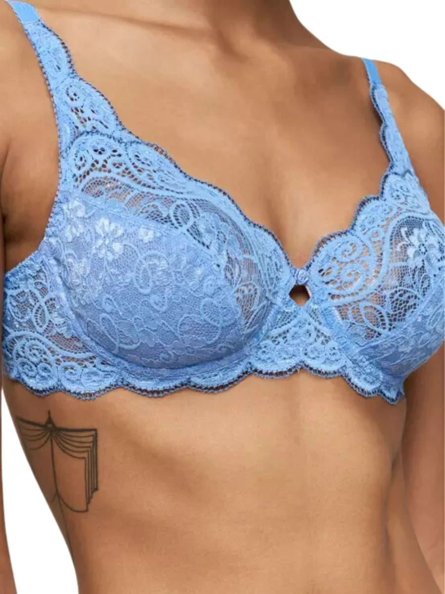 Triumph Amourette 300W High Apex Bra - Provence 4 Triumph Amourette 300W High Apex Bra - Provence - Image 2