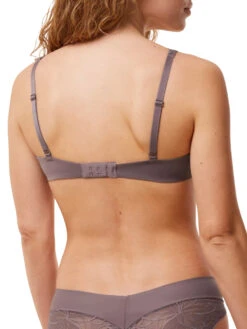 Triumph Body Make-Up Illusion Lace High Apex Bra - Pigeon Grey -FREYA Shop braforme triumph body make up illusion lace 10219710 2b