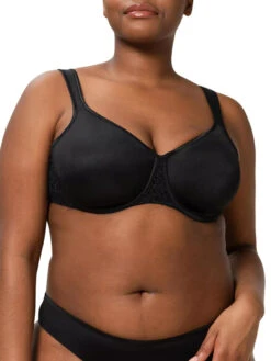 Triumph Comfort Minimizer Bra - Black -FREYA Shop braforme triumph comfort minimizer 10166827 0004 2f