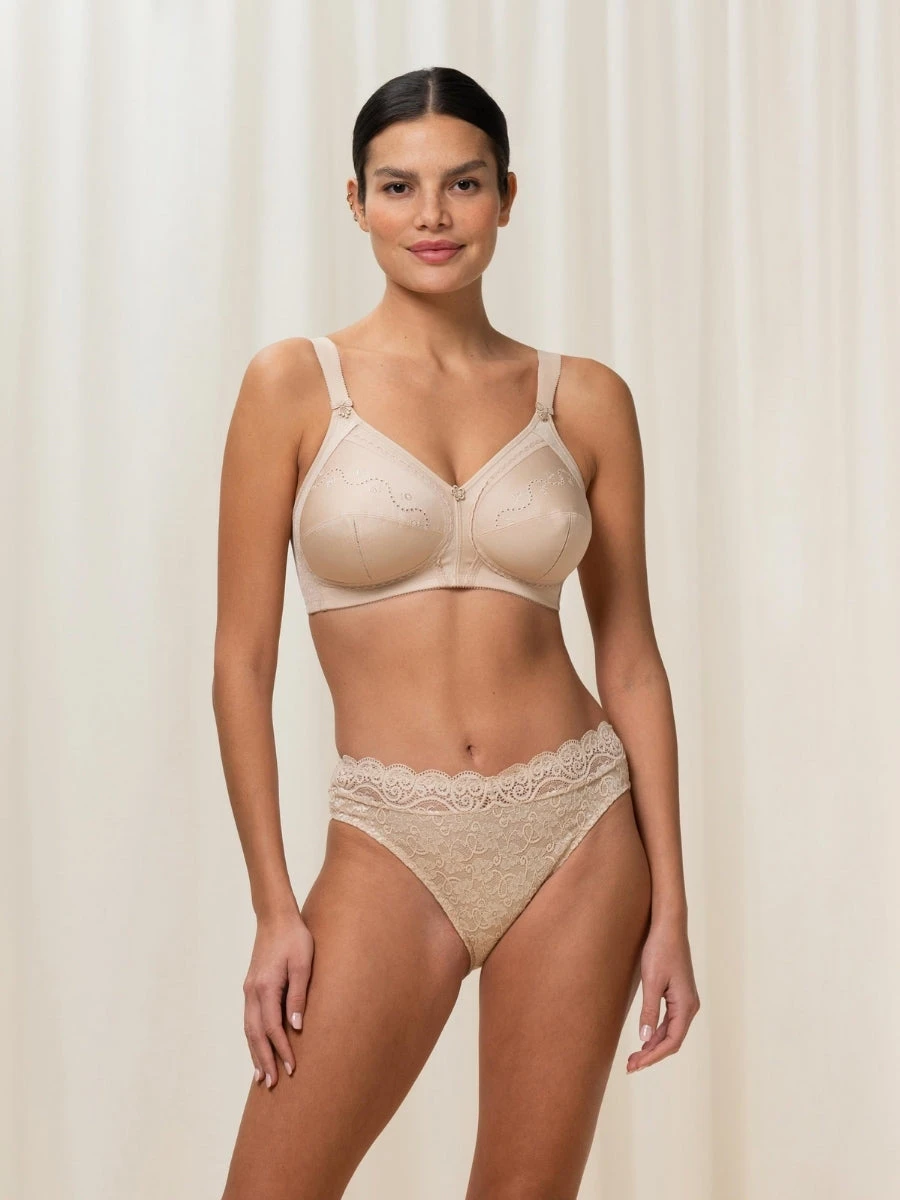 Triumph Doreen + Cotton Full Cup Bra - Skin 9 Triumph Doreen + Cotton Full Cup Bra - Skin - Image 7