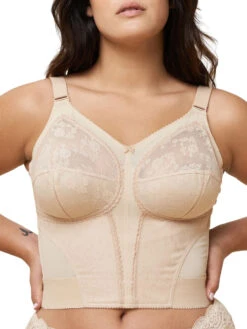 Triumph Doreen L02 N Longline Bra - Skin