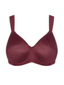 Triumph Essential Minimiser W Bra - Garnet Brown -FREYA Shop braforme triumph essential minimiser w bra 10166830 00vt garnet brown p