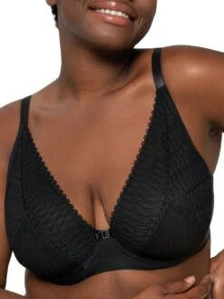 Triumph Aura Spotlight Padded Bra - Black -FREYA Shop braforme triumph lingerie aura spotlight 10208018 0004 black close