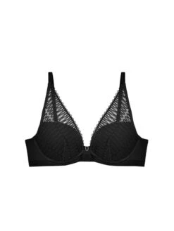 Triumph Aura Spotlight Padded Bra - Black -FREYA Shop braforme triumph lingerie aura spotlight 10208018 0004 black p