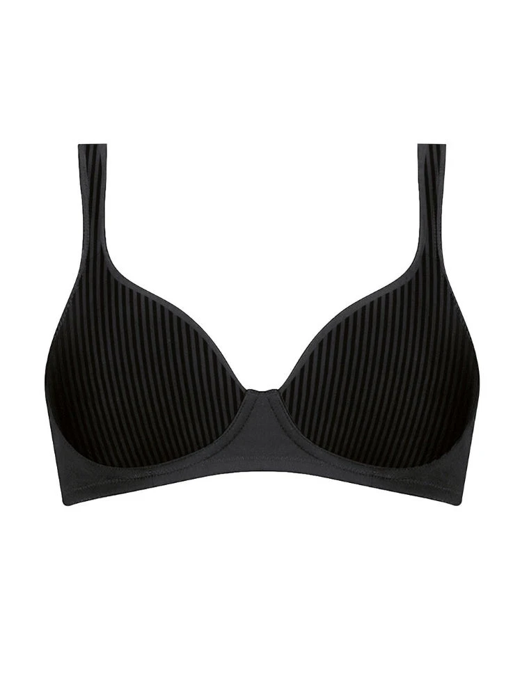 Triumph Modern Soft + Cotton Padded T-Shirt Bra - Black 5 Triumph Modern Soft + Cotton Padded T-Shirt Bra - Black - Image 3