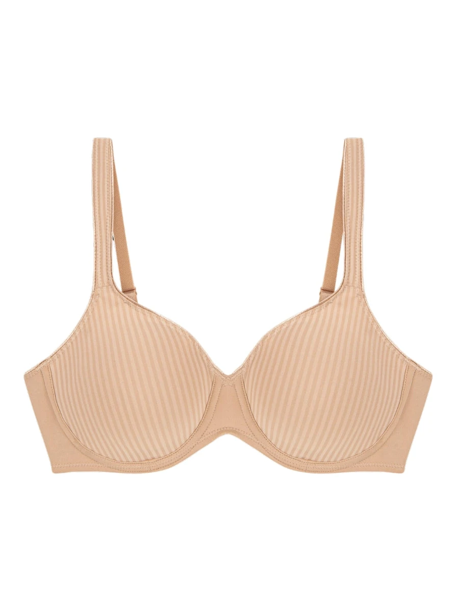 Triumph Modern Soft+Cotton Moulded Bra - Neutral Beige 7 Triumph Modern Soft+Cotton Moulded Bra - Neutral Beige - Image 5
