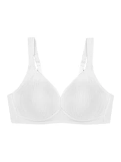 Triumph Modern Soft+Cotton Non-Wired Bra - White -FREYA Shop braforme triumph modern soft cotton 10186008 0003 c