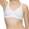 Triumph Modern Soft+Cotton Non-Wired Bra - White -FREYA Shop braforme triumph modern soft cotton 10186008 0003 f
