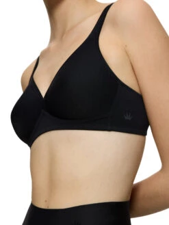 Triumph Modern Soft+Cotton Non-Wired Bra - Black -FREYA Shop braforme triumph modern soft cotton 10186008 0004 s