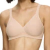Triumph Modern Soft+Cotton Non-Wired Bra - Neutral Beige -FREYA Shop braforme triumph modern soft cotton 10186008 00EP f
