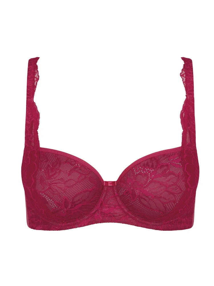 Triumph Amourette Charm WHP Bra - Raspberry Wine 5 Triumph Amourette Charm WHP Bra - Raspberry Wine - Image 3