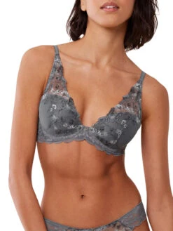 Triumph Sensual Spotlight High Apex Bra - Pebble Grey -FREYA Shop braforme triumph sensual spotlight 10219831 00DK 2f