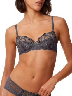 Triumph Sensual Spotlight Balcony Bra - Pebble Grey -FREYA Shop braforme triumph sensual spotlight 10219847 00DK 2f