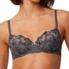Triumph Sensual Spotlight Balcony Bra - Pebble Grey -FREYA Shop braforme triumph sensual spotlight 10219847 00DK f