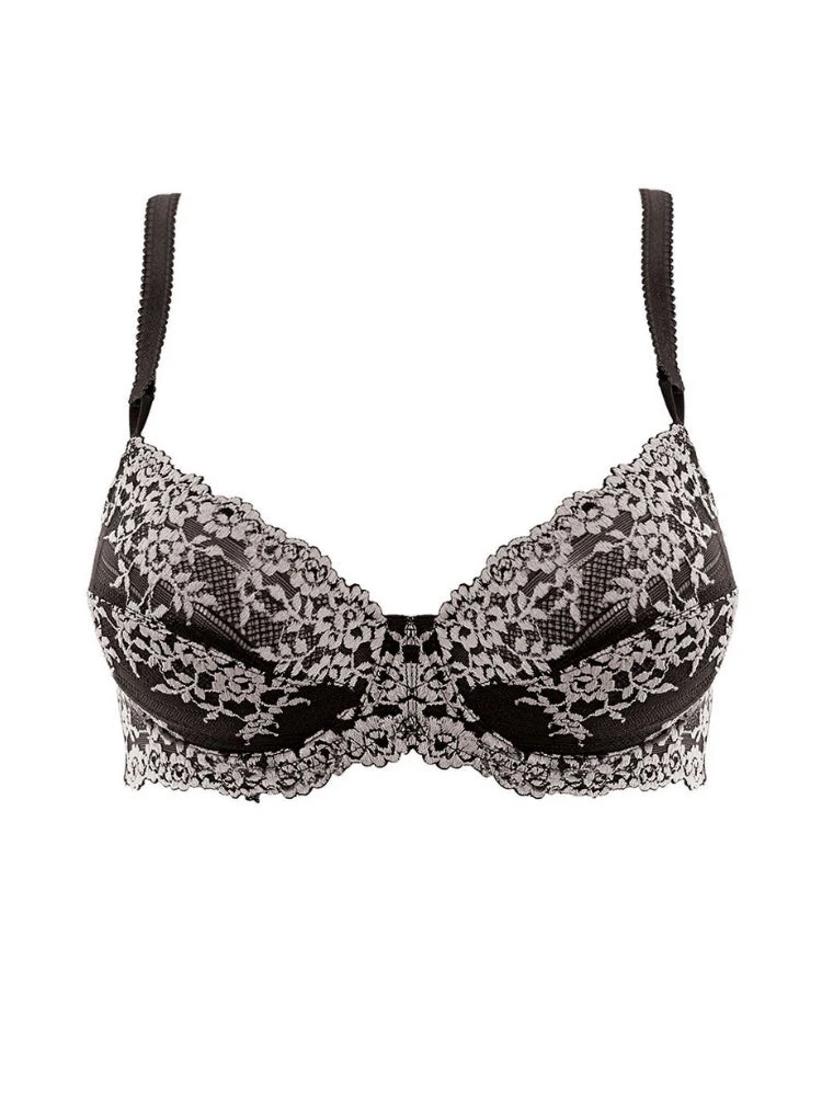 Wacoal Embrace Lace Underwire Bra - Black 5 Wacoal Embrace Lace Underwire Bra - Black - Image 3