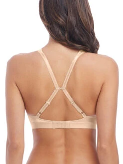 Wacoal Embrace Lace Soft Cup Bra - Naturally Nude/Ivory -FREYA Shop braforme wa852191 271 wacoal embrace lace nude soft cup bra b1