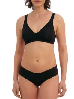 Wacoal Accord Soft Cup Bra - Black -FREYA Shop braforme wacoal accord we600413 blk fl