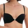 Wacoal Accord Front Fastening Bra - Black -FREYA Shop braforme wacoal accord we600416 blk f