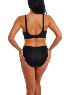 Wacoal Back Appeal Wire Free Bra - Black -FREYA Shop braforme wacoal back appeal WA852303 BLK 2b