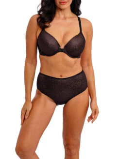 Wacoal Back Appeal Front Fastener Bra - Black -FREYA Shop braforme wacoal back appeal WA853403 BLK 2f