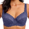 Wacoal Eglantine Underwired Bra - Dark Azure -FREYA Shop braforme wacoal eglantine WEBFA662 DAU f
