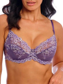 Wacoal Embrace Lace Underwire Bra - Grape Compote Multi
