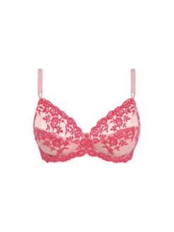 Wacoal Embrace Lace Underwire Bra - Ballet Slipper/Chateau Rose -FREYA Shop braforme wacoal embrace lace WA065191 951 c
