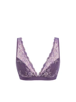 Wacoal Embrace Lace Soft Cup Bra - Grape Compote Multi -FREYA Shop braforme wacoal embrace lace WA852191 546 c