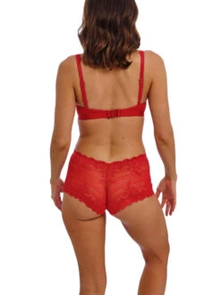 Wacoal Embrace Lace Soft Cup Bra - Equestrian Red 13 Wacoal Embrace Lace Soft Cup Bra - Equestrian Red -FREYA Shop braforme wacoal embrace lace WA852191 623 3b