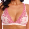 Wacoal Embrace Lace Soft Cup Bra - Ballet Slipper/Chateau Rose -FREYA Shop braforme wacoal embrace lace WA852191 951 f