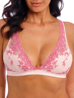 Wacoal Embrace Lace Soft Cup Bra - Ballet Slipper/Chateau Rose