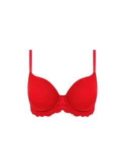 Wacoal Embrace Lace Contour Bra - Equestrian Red 11 Wacoal Embrace Lace Contour Bra - Equestrian Red -FREYA Shop braforme wacoal embrace lace WA853191 623 c
