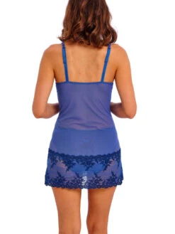 Wacoal Embrace Lace Chemise -FREYA Shop braforme wacoal embrace lace beaucoup blue WA814191 475 2b