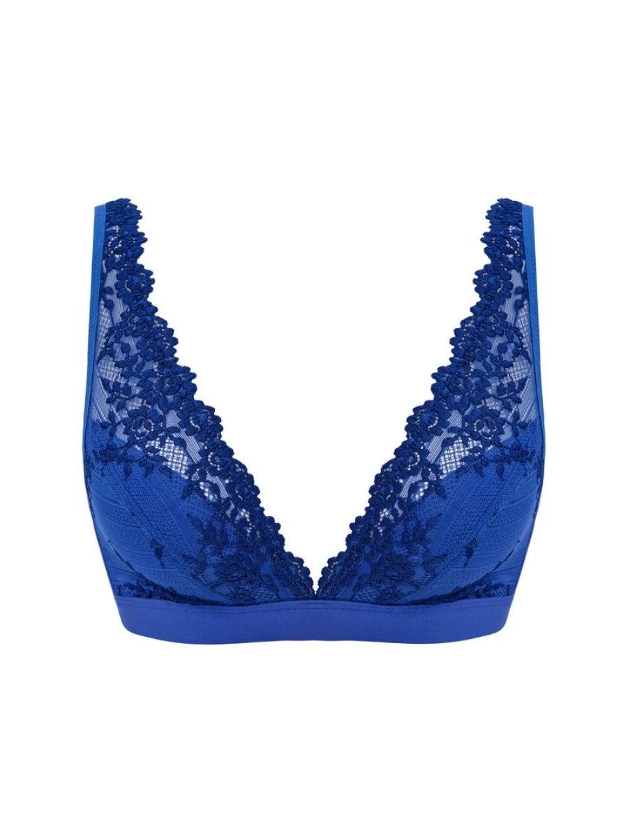 Wacoal Embrace Lace Soft Cup Bra - Beaucoup Blue/Bellwether Blue 9 Wacoal Embrace Lace Soft Cup Bra - Beaucoup Blue/Bellwether Blue - Image 7