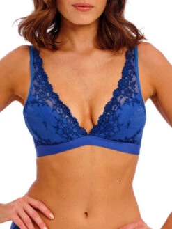 Wacoal Embrace Lace Soft Cup Bra - Beaucoup Blue/Bellwether Blue