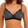 Wacoal Florilege Non-Wired Bralette - Black
