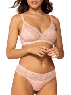 Wacoal Florilege Non-Wired Bralette - Lotus Flower -FREYA Shop braforme wacoal florilege WE600703 LOF l