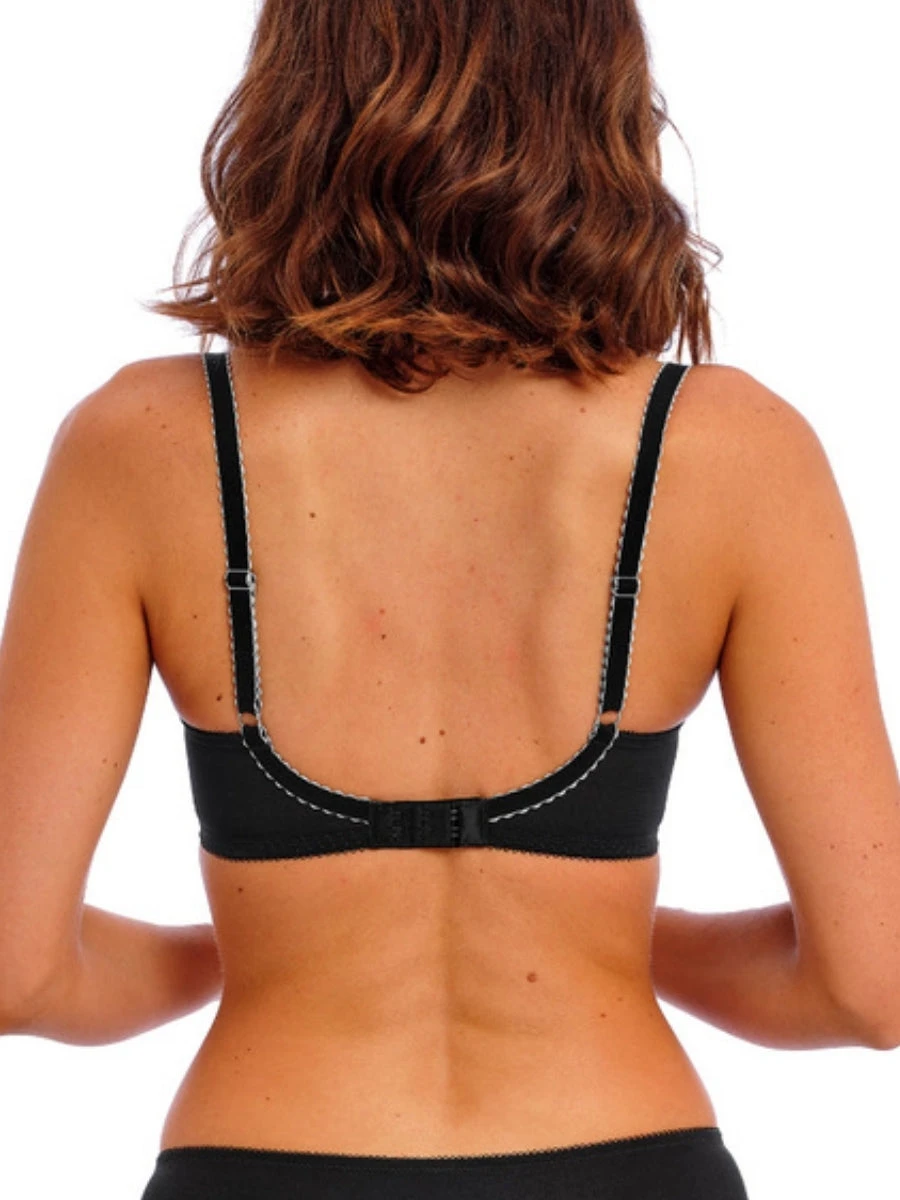 Wacoal Florilege Moulded Spacer Bra - Black 4 Wacoal Florilege Moulded Spacer Bra - Black - Image 2