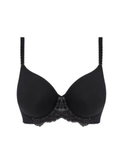 Wacoal Florilege Moulded Spacer Bra - Black 13 Wacoal Florilege Moulded Spacer Bra - Black -FREYA Shop braforme wacoal florilege WE600710 BLK c