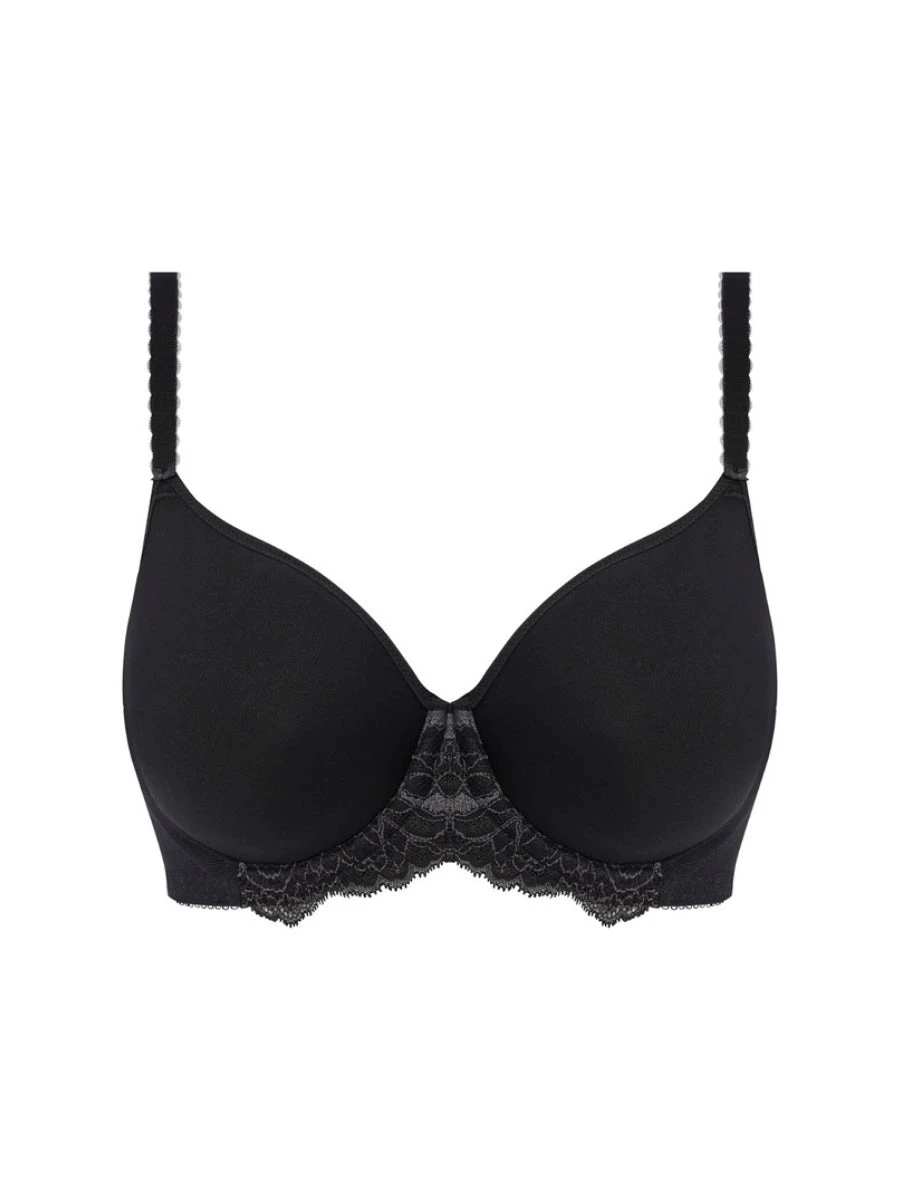 Wacoal Florilege Moulded Spacer Bra - Black 8 Wacoal Florilege Moulded Spacer Bra - Black - Image 6