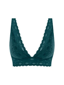 Wacoal Halo Lace Soft Cup Bra - Dark Sea 15 Wacoal Halo Lace Soft Cup Bra - Dark Sea -FREYA Shop braforme wacoal halo lace WA811205 305 c