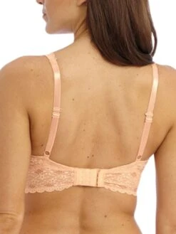 Wacoal Halo Lace Soft Cup Bra - Almost Apricot -FREYA Shop braforme wacoal halolace 20wa811205 839 b