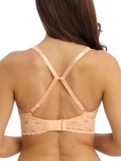 Wacoal Halo Lace Moulded Bra - Almost Apricot 11 Wacoal Halo Lace Moulded Bra - Almost Apricot -FREYA Shop braforme wacoal halolace 20wa851205 839 b2
