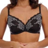 Wacoal Lace Perfection Average Wire Bra - Black/Ivory -FREYA Shop braforme wacoal lace perfection WE135002 BAI f