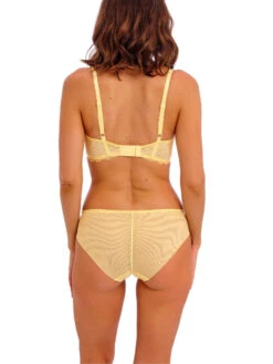 Wacoal Lace Perfection Plunge Push Up Bra - Lemon Sorbet -FREYA Shop braforme wacoal lace perfection WE135003 LEE 2b